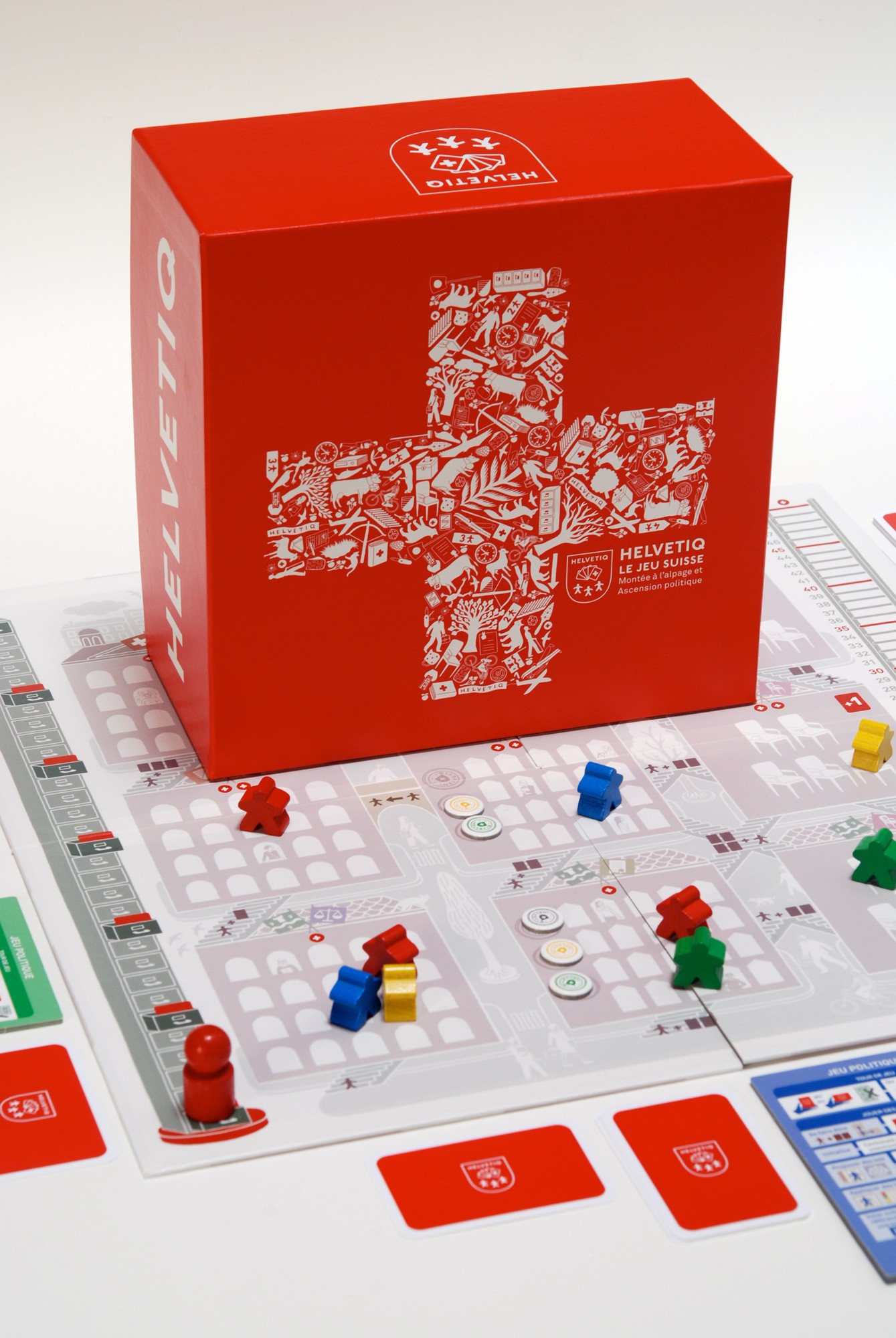 Jeu de société suisse Helvetiq