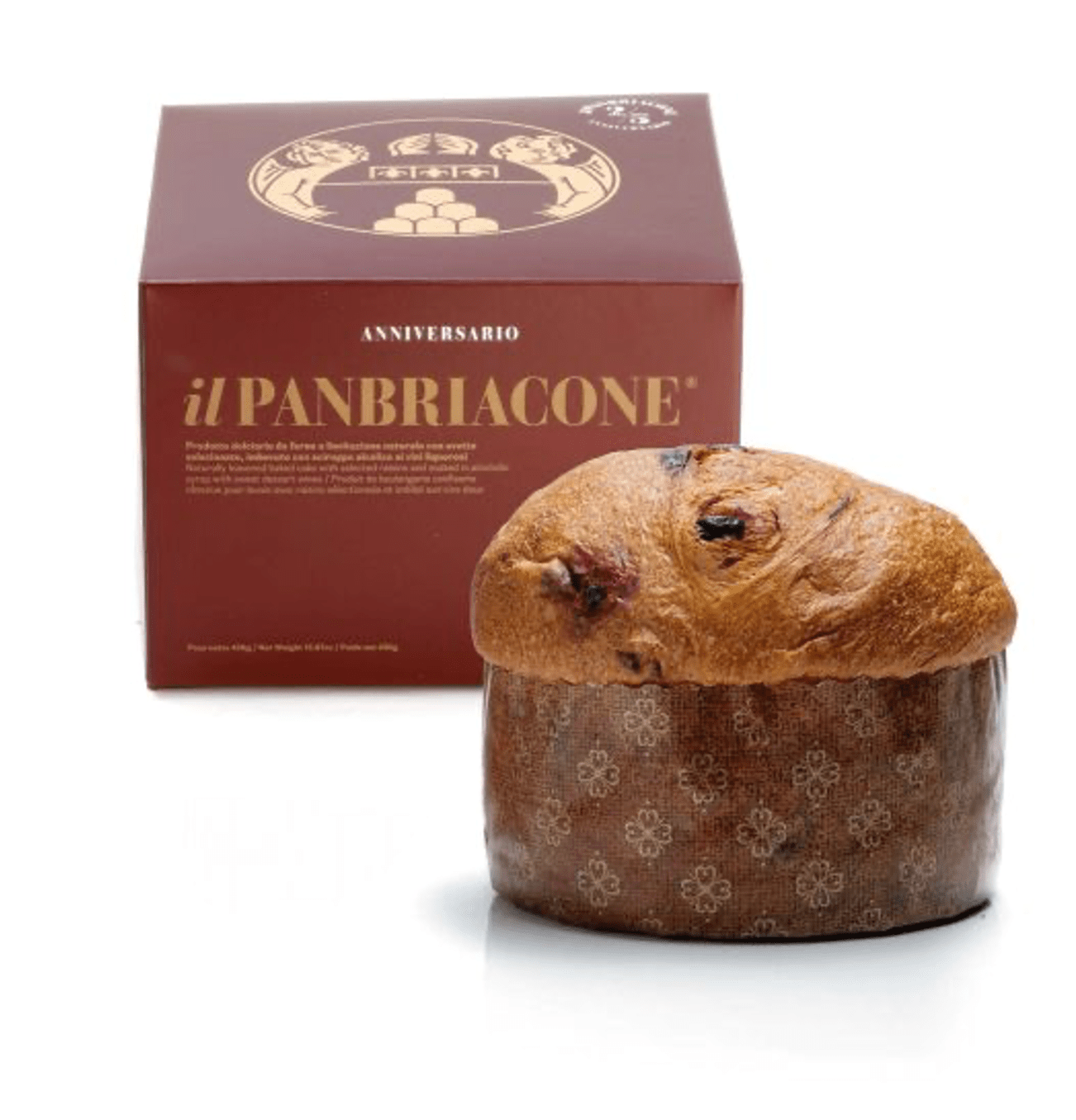 Klassischer Panettone für Gourmet-Geschenkbox
