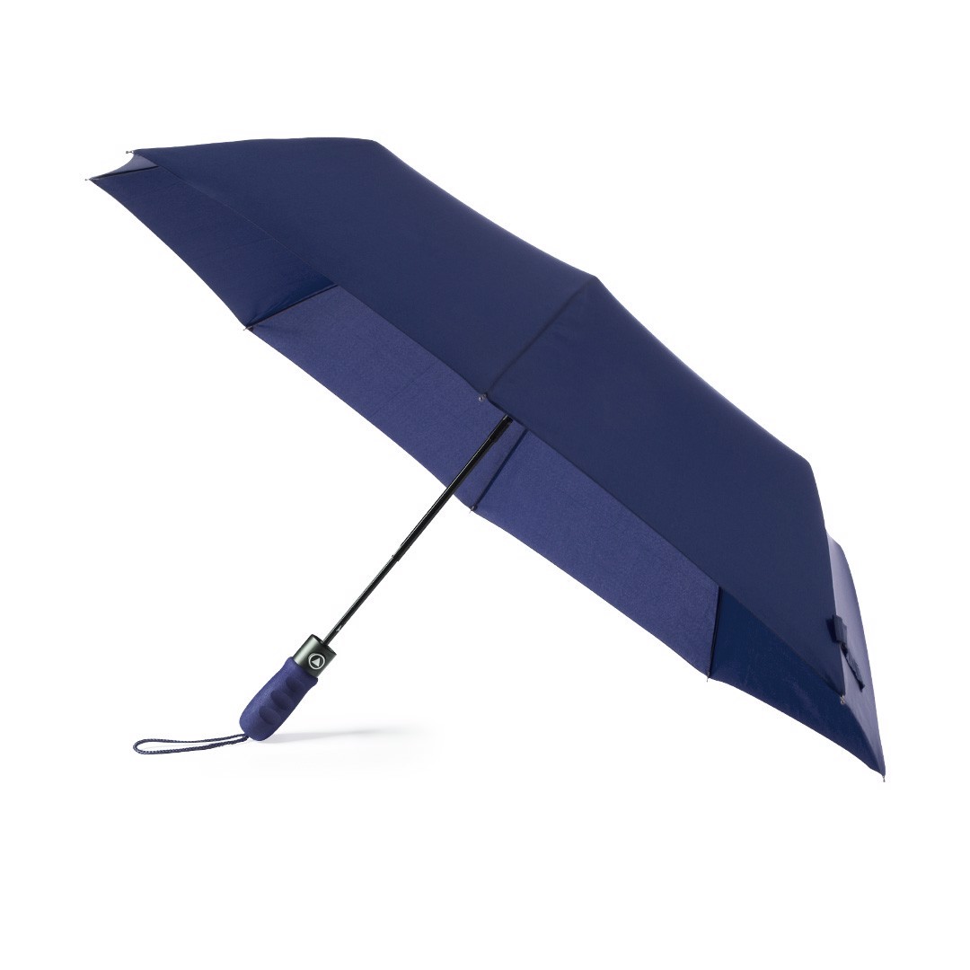 Parapluie pliable personnalisé Elmer avec housse individuelle