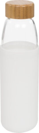 Bouteille sport en verre de 540ml avec couvercle en bois Kai