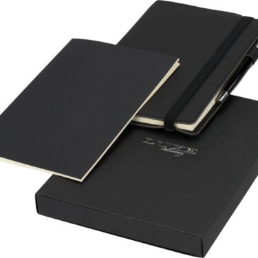 Carnet avec coffret cadeau stylo Aria