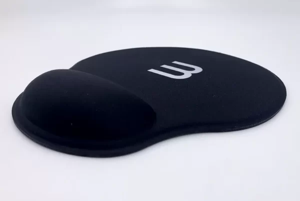 Tapis de souris ergonomique avec repose poignet en silicone personnalisé BIWI
