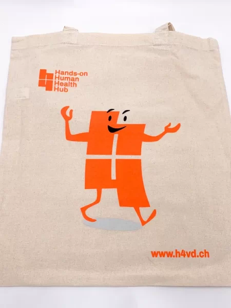 Tote bag en coton 140 g personnalisé en sérigraphie