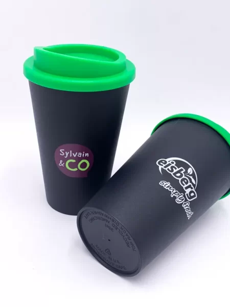 Gobelet recyclé isolant de 350ml Americano® Eco pour Sylvain & Co et Eisbger SA