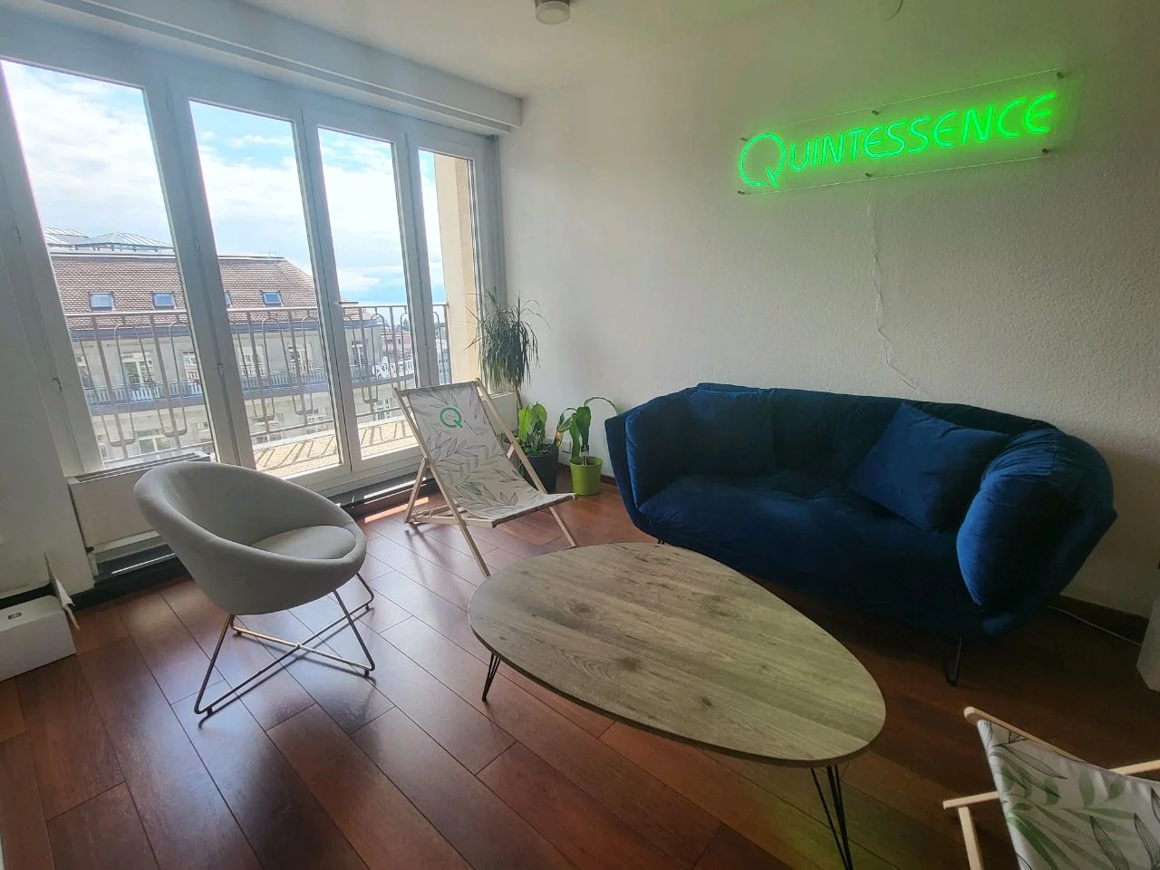 Showroom von Quintessence für Firmengeschenke und Werbeartikel im Zentrum von Lausanne