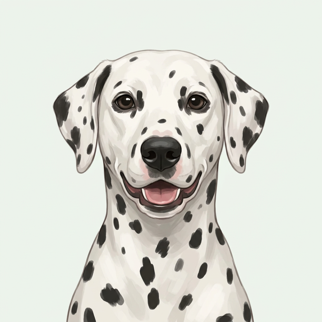 Levy, la dalmatienne de l'équipe